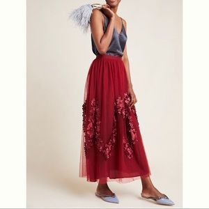 Anthropologie Tulle Skirt NWT